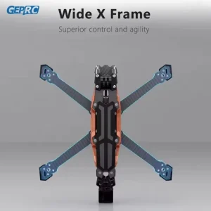 GEPRC GEP-Vapor-X Frame Suitable Vapor-X 5 6 Inch Drone Carbon Fiber RC FPV Quadcopter Helicopter Replacement Accessories Parts