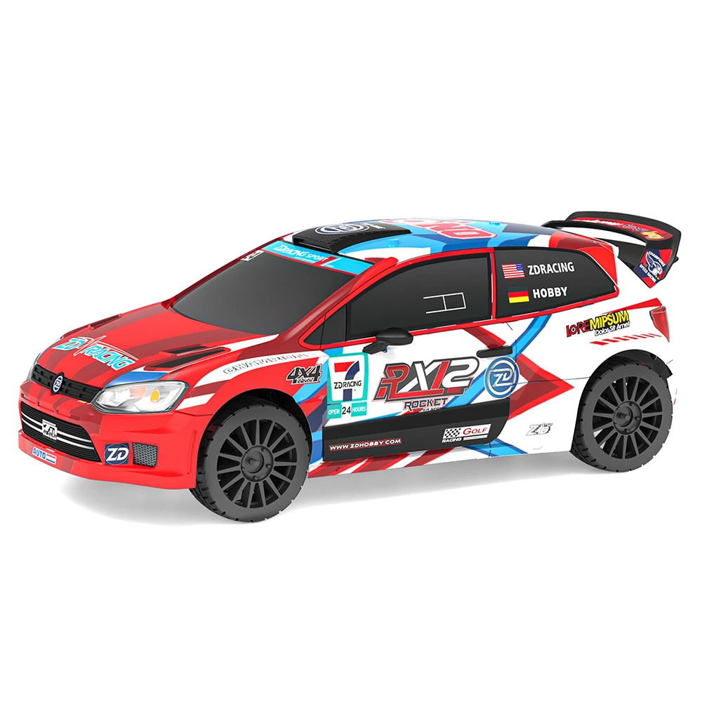 ZD Racing RC Car 1:12 Scale RX12 Brushless Car 70KM/H Car 4WD 2200mAh 350M Rally Vehicle - Image 6