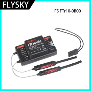 Future Flight FlySky FTr10 2.4G 10CH Two-Way Dual Antenna PPM/IBUS AFHDS3 Mini Receiver Fly-Sky PL18 FPV Racing Drone RC Part