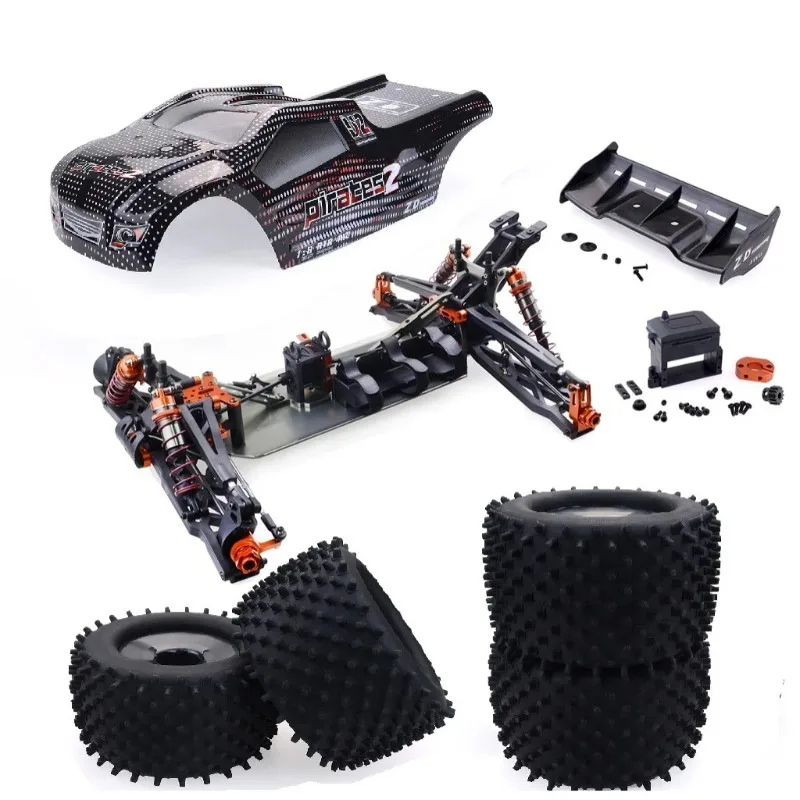 ZD Racing 9021 V3 / MT8 Pirates3 1/8 Scale 4WD Brushless RC Car - 90km/h RTR/KIT Truggy w/2.4G Radio - Image 5