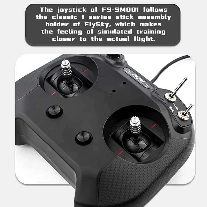 FLYSKY FS-SM001 Simulator for Newcomers 8CH/6CH Support for DRL Liftoff DCL Freerider APD And More Traversing Machines - Image 3