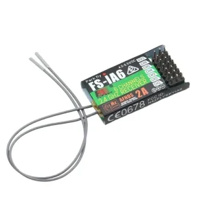 FS FlySky RC Receiver FS-iA6 2.4G 6CH Channel AFHDS RC FPV Drone Car For FS-i10 FS-i6 FS-i4 FS-GT2F FS-GT2E FS-GT2B Transmitter