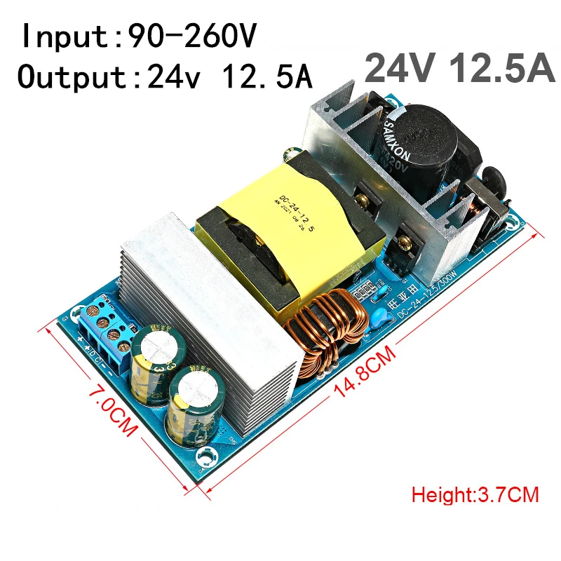 AC100-240V Switching Power Supply Module AC-DC 5V 12V 24V 36V 48V 1A 2A 4A 3A 6A 7A 8A 9A 12.5A Industrial Bare Board - Image 3