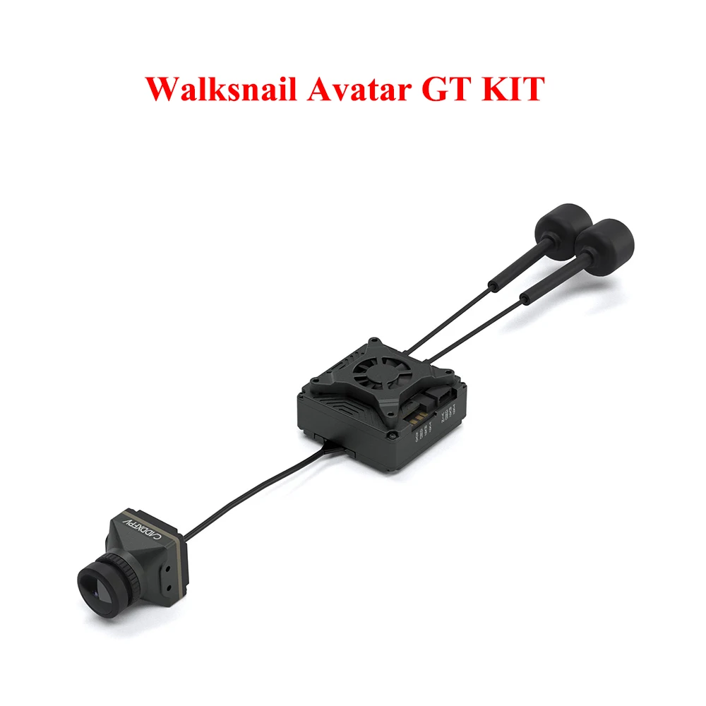 Walksnail Avatar GT KIT Avatar HD Pro Camera 1080P 160°FOV Gyro 1/1.8 Inch Camera Transmission FPV Ratio 16/9 4/3