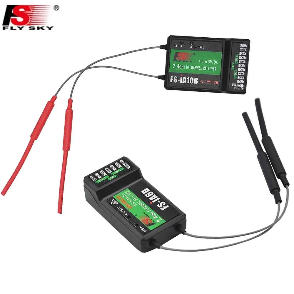 FLYSKY FS-i6S FS i6S 2.4G 10CH AFHDS Transmitter iA-6B iA-10B Receiver for RC Cars Boats Drone Toys - Image 6