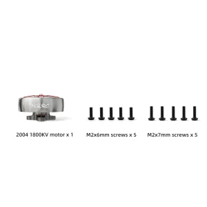 HGLRC SPECTER 2004 1800KV Brushless Motor 4-6S LIPO Ready | 3-5inch Prop Compatible for FPV Freestyle/Cinewhoop/Toothpick Drones