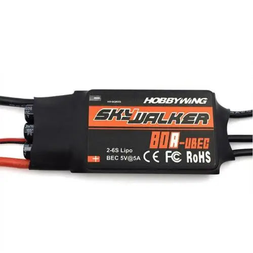 Hobbywing SKYWALKER ESC 2 - 6s 15A/20A/30A/40A/50A/60A/80A Build in bec UBEC Brushless RC heliCopter airplane Quadcopter - Image 12