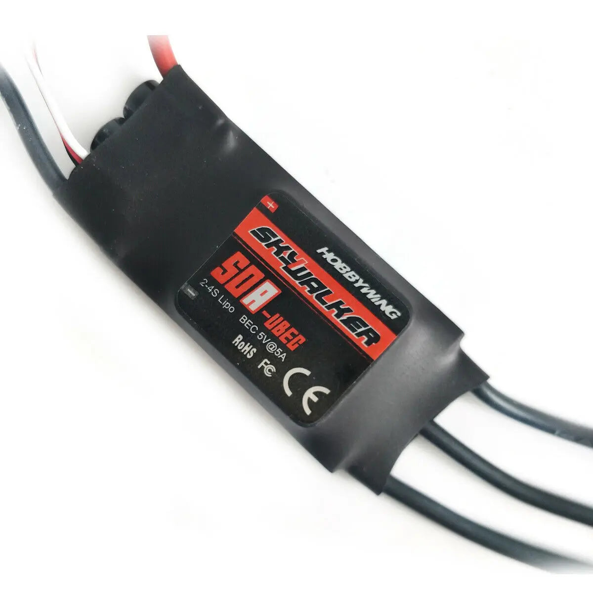 Hobbywing SKYWALKER ESC 2 - 6s 15A/20A/30A/40A/50A/60A/80A Build in bec UBEC Brushless RC heliCopter airplane Quadcopter - Image 10