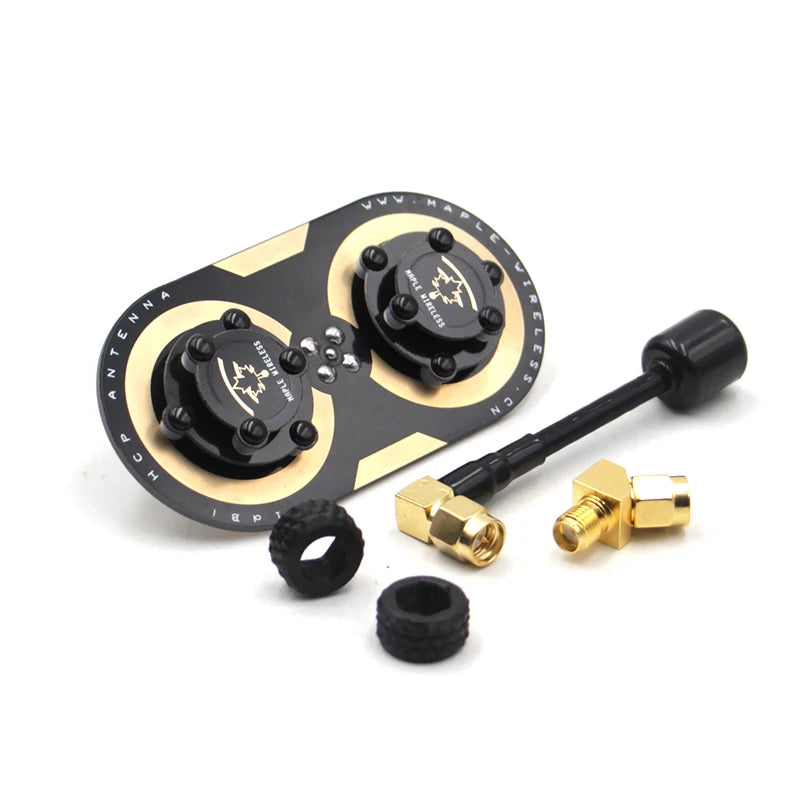Maple Wireless Updated 11dBi Circularly Polarized Maple Leaf 5.8G Flat Antenna 5500-5800MHz SMA For RC Fatshark SKYZONE Glasses - Image 9