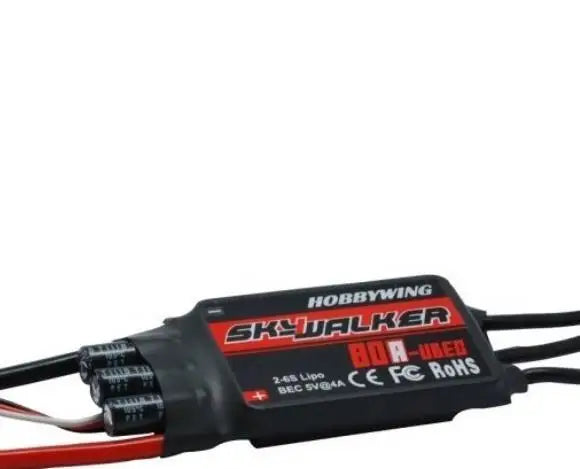 Hobbywing SKYWALKER ESC 2 - 6s 15A/20A/30A/40A/50A/60A/80A Build in bec UBEC Brushless RC heliCopter airplane Quadcopter - Image 3