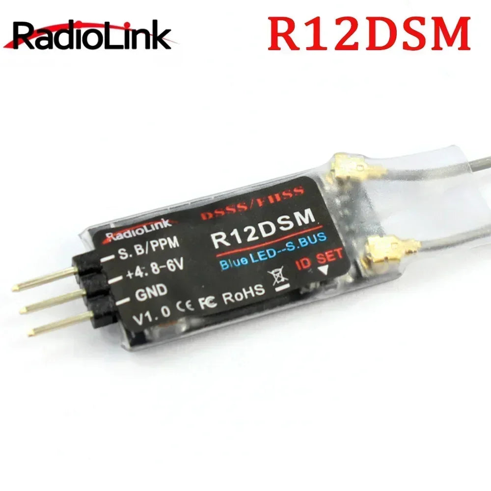 Radiolink New R12DSM R12DS R9DS R8FM R8EF R8FM R6DSM R6DS R6FG R6F Rc Receiver 2.4G Signal for RC Transmitter - Image 10