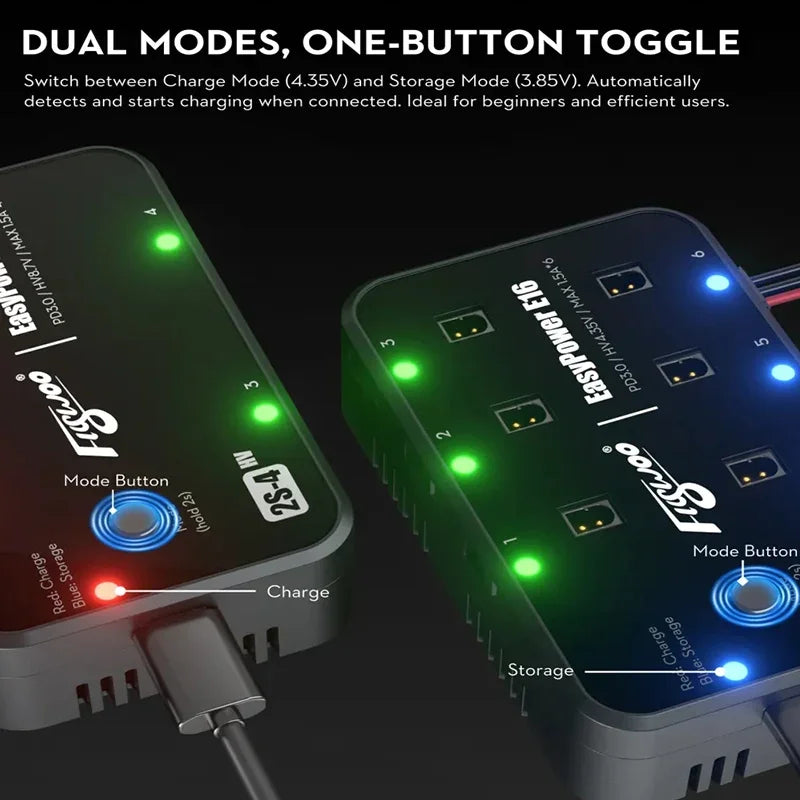 Flywoo EasyPower E16 / E24 1S / 2S Battery charger - Image 2