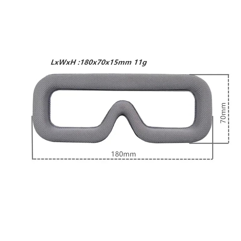 FPV Goggles Sponge Pad Anti-light Leakage Faceplate for SKYZONE 04X 04L 03 02 - Image 5