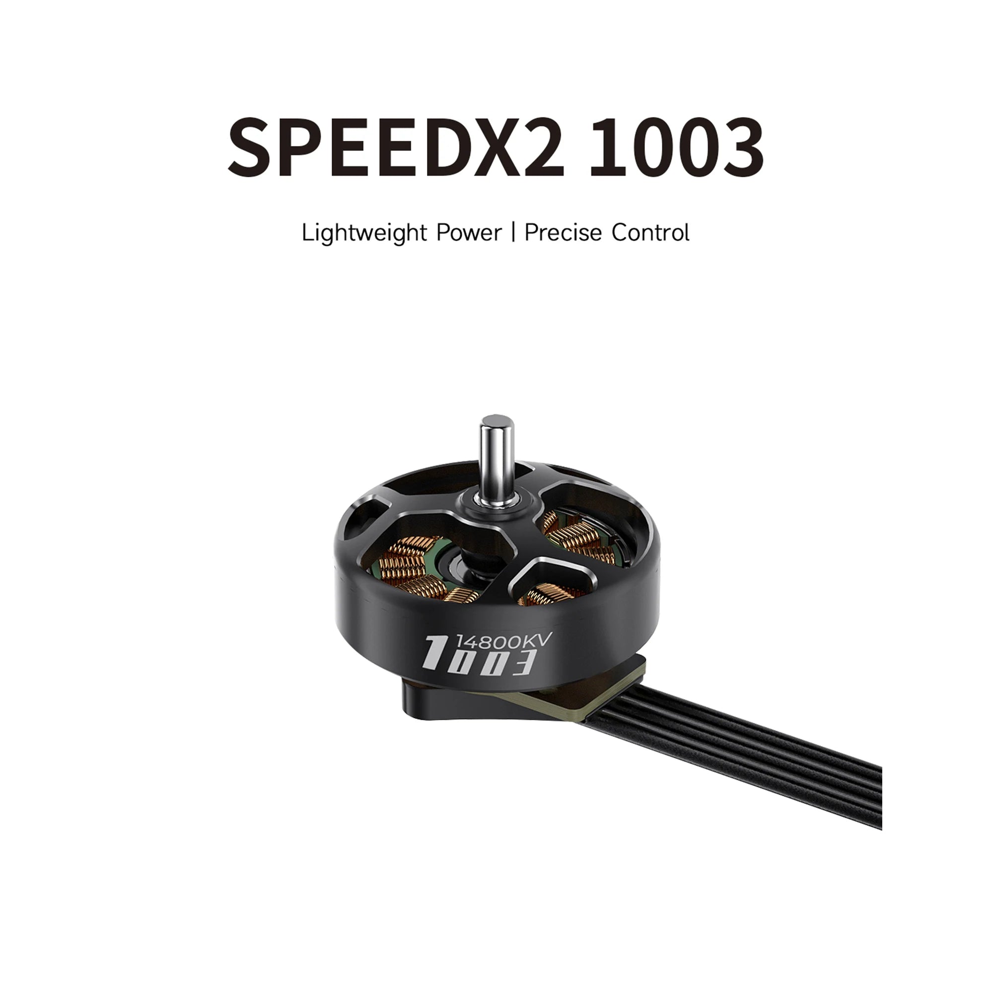 GEPRC SPEEDX2 1003 14800KV Motor 12-20A High-strength 1.6 / 2Inch FPV Racing RC Drone Multicopter
