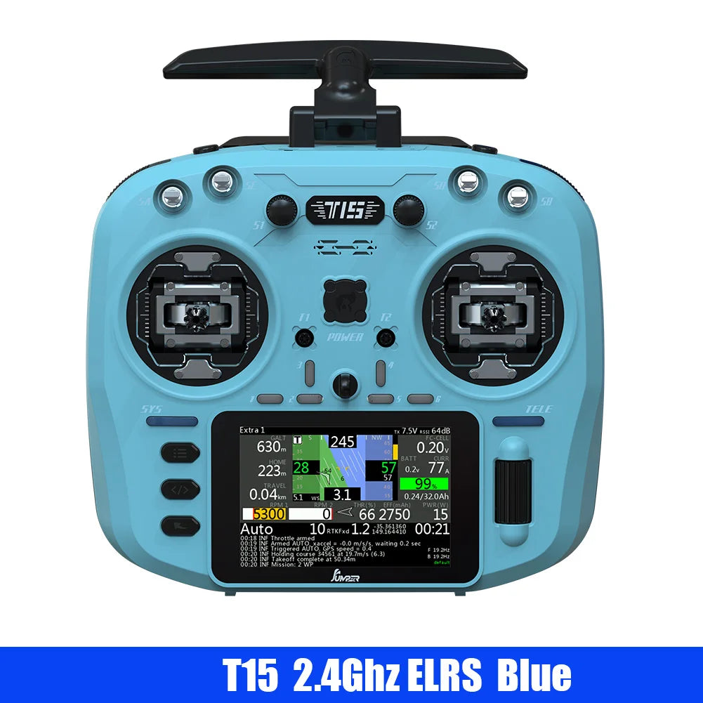 Jumper T15 Hall Sensor Color screen FPV Radio Controller EDGETX/ELRS For Long Rang RC Drone - Image 8