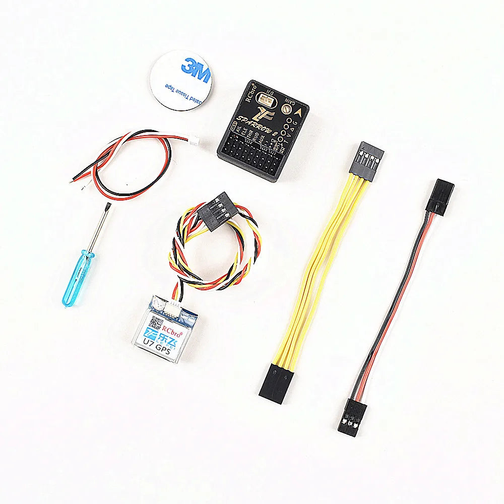 Lefei V2 Sparrow 6-Axis Return Home Stabilization with GPS Module Gyroscope Flight Controller for Air Unit FPV RC Airplanes Part - Image 6