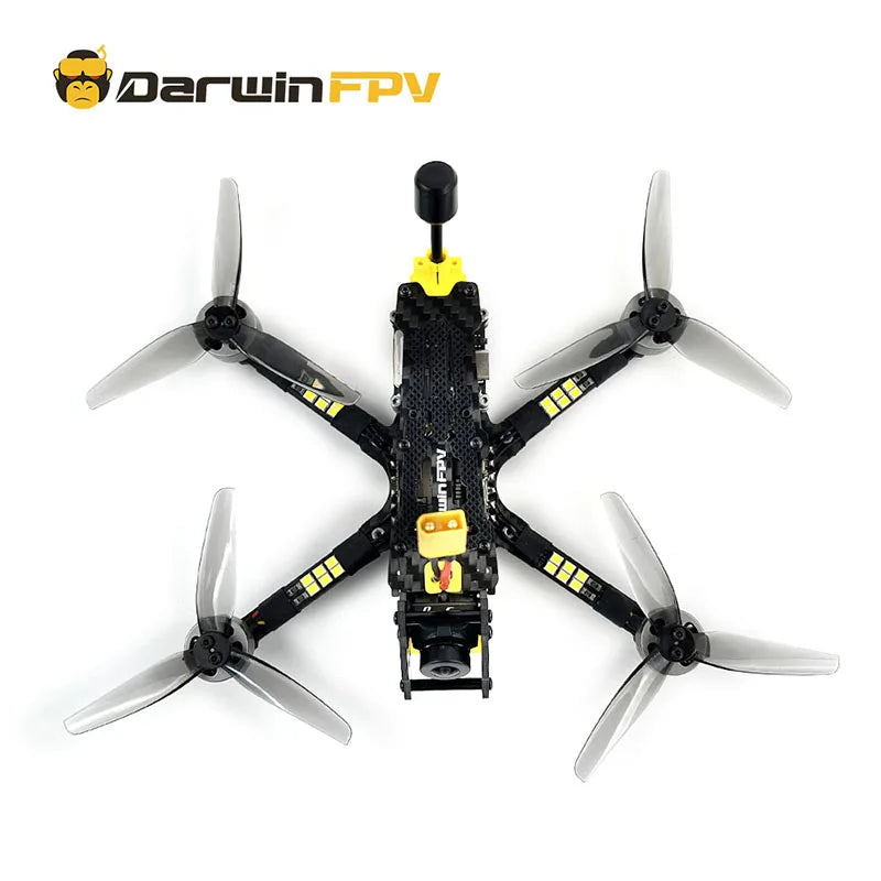 Newest DarwinFPV BabyApe II Freestyle 3.5inch FPV Racing Drone Analog/digital VTX Can Choose /F411 FC 30A ESC 1504 Motor - Image 4