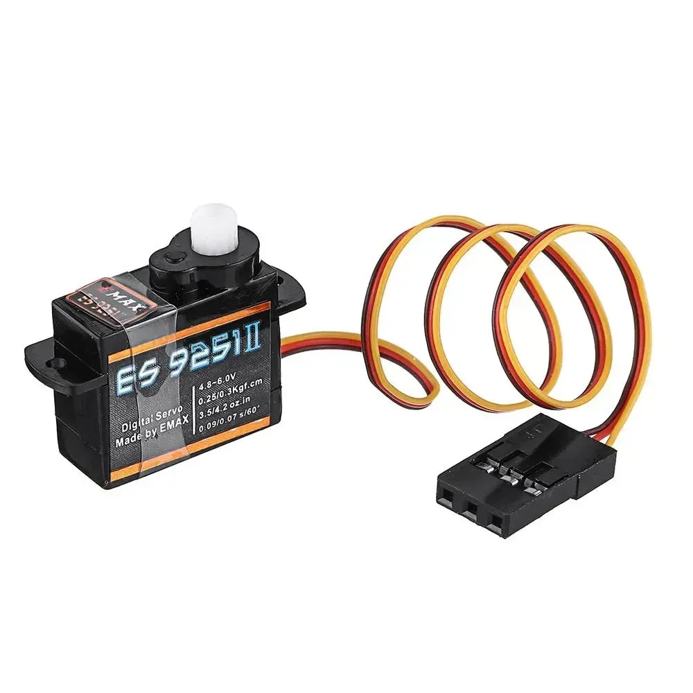 EMAX New ES9051 ES9251 4.3g/2.5G Digital Servo Motor Plastic Gear 0.8kg Torque for 3D F3P Airplanes - Image 5