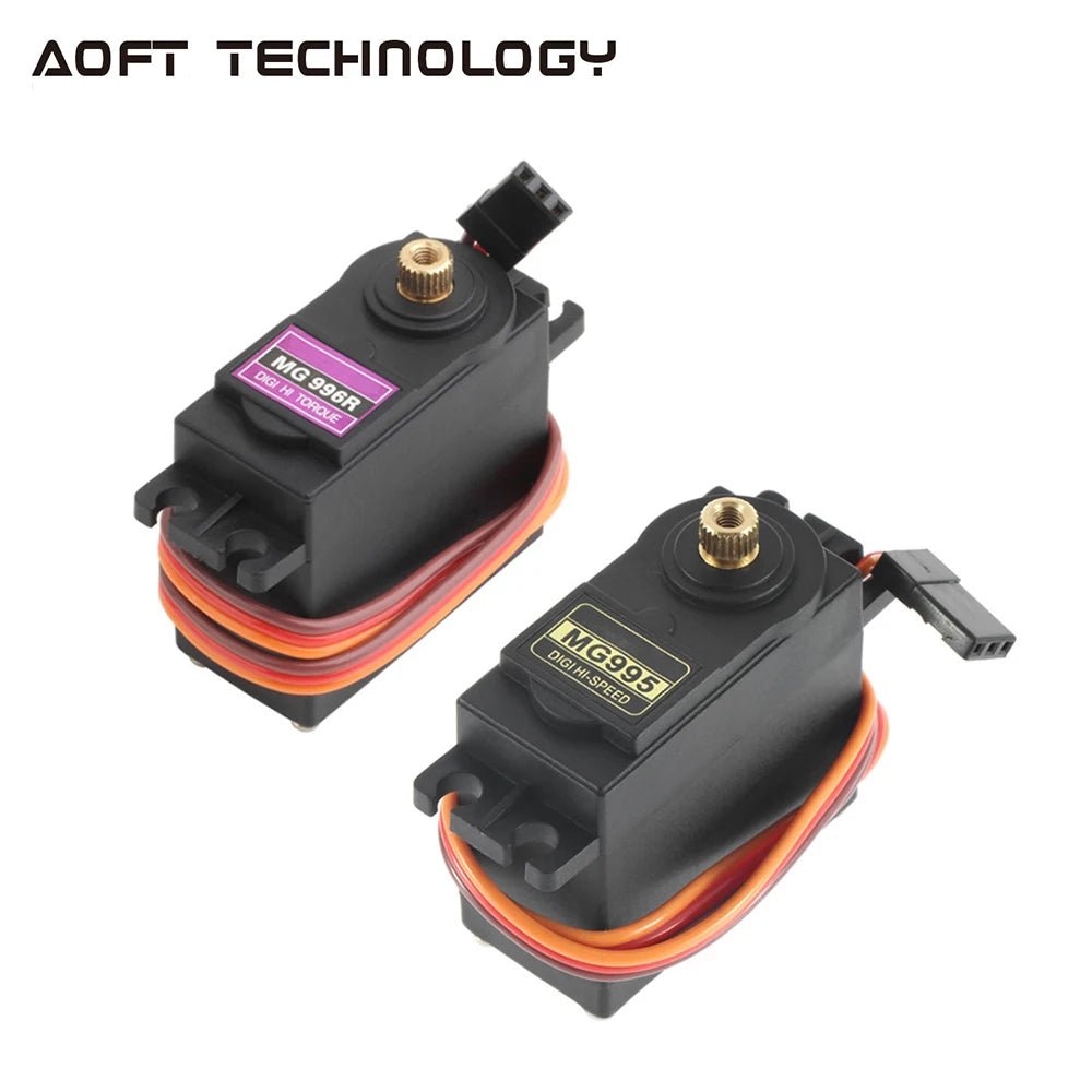 4PCS 13KG 15KG Servos Digital MG995 MG996R Servo All Metal Gear for JR Car RC Model Helicopter Boat Arduino UNO DIY - Image 3