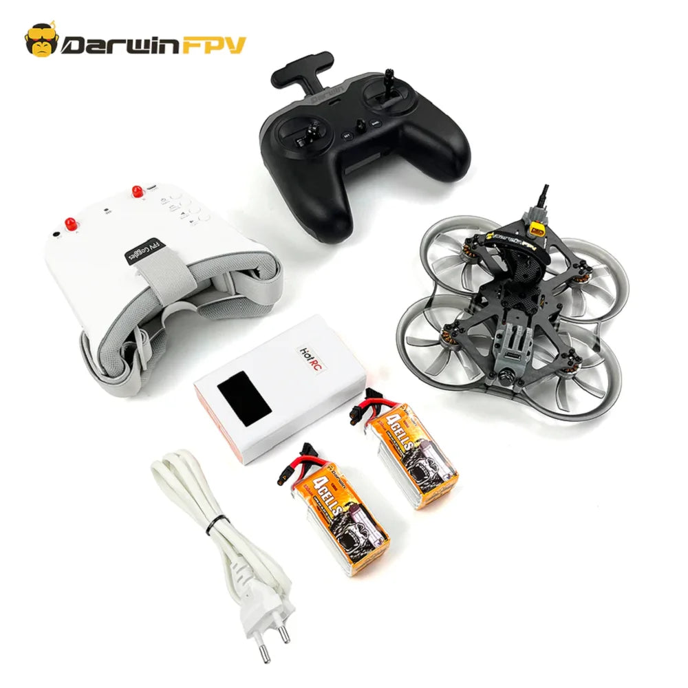 DarwinFPV CineApe 25 112mm 4S Cinematic Whoop Analog/ AVATAR MINI HD 1504 3600KV Motor FPV Racing RC Drone FPV Kit RTF - Image 6