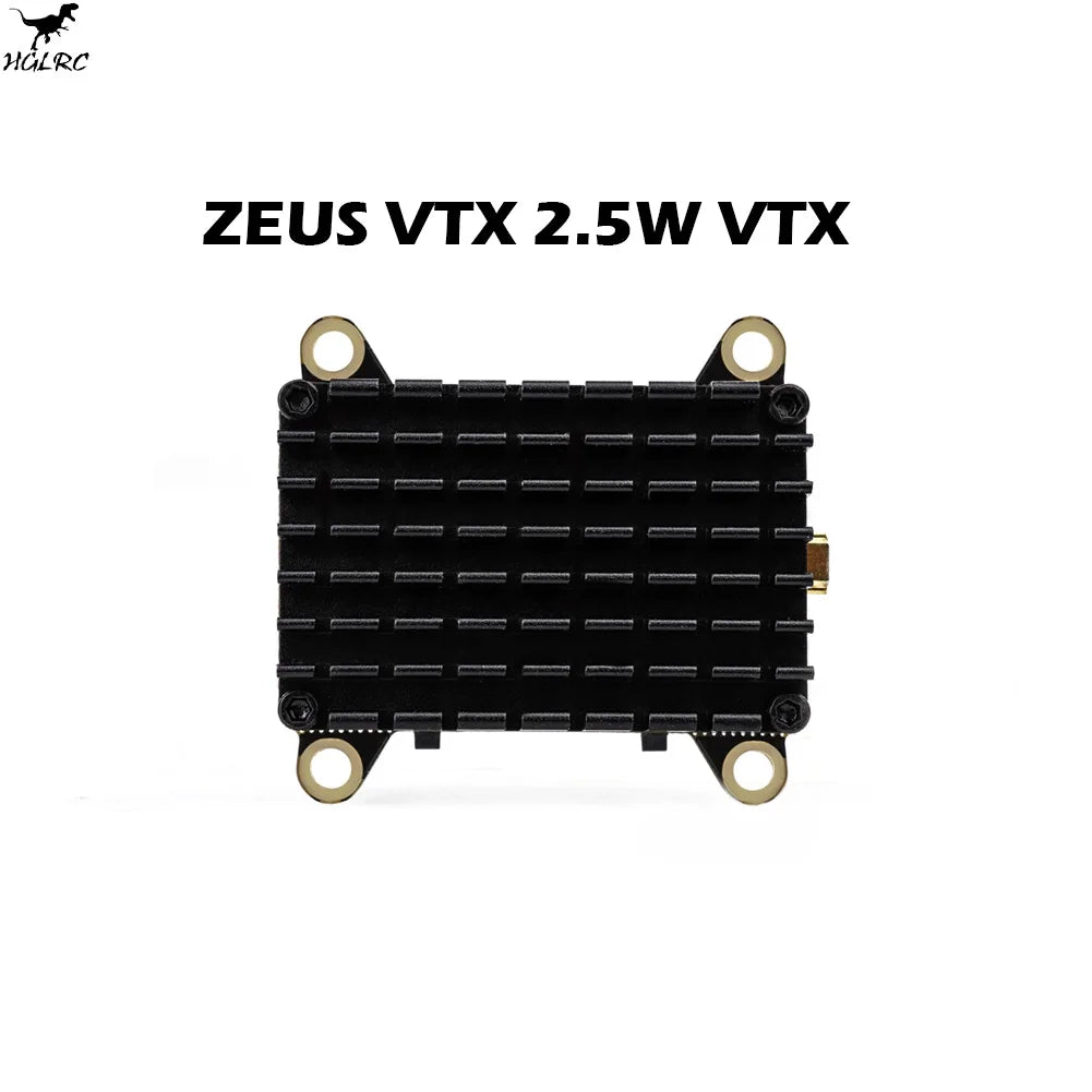 HGLRC Zeus 2.5W VTX 1.6W 350mW VTX 800mW VTX 40CH VTX 5.8G 2.4G Transmitter Built-in Microphone For RC FPV Racing Drone - Image 6