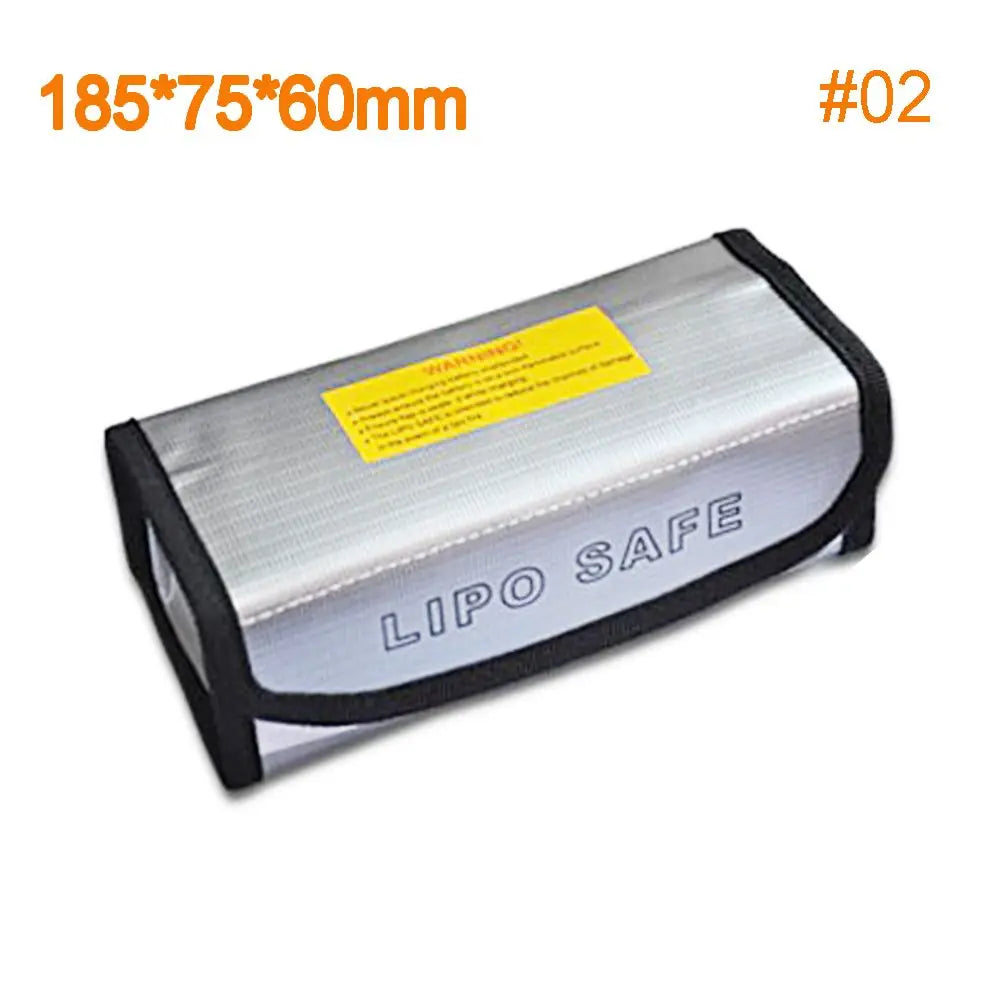1Pc Silver RC LiPo Battery Safety Bag Fireproof Waterproof Explosion-proof Guard Charge Sack Practical Charging Protection - Image 7