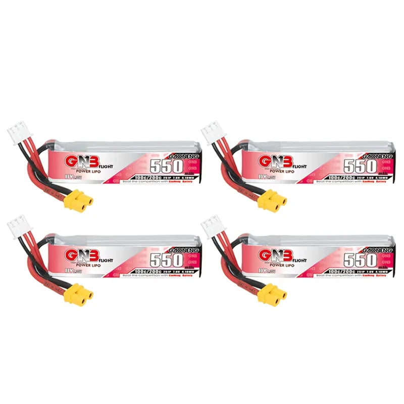 GNB HV 7.6V 550mAh 100C/200C Lipo Battery Tinyhawk For RC Helicopter Quadcopter FPV Racing Drone Spare Parts 2S Battery - Image 10