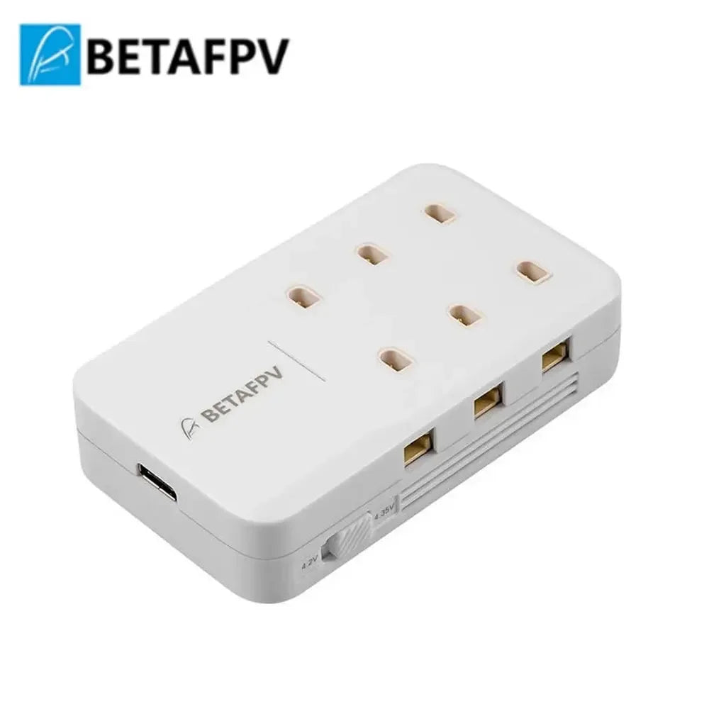 BETAFPV 6 Ports 1S Battery Charger Lipo-Battery Type-C Charger BT2.0&PH2.0 FPV Cetus Racing Drone Accessories
