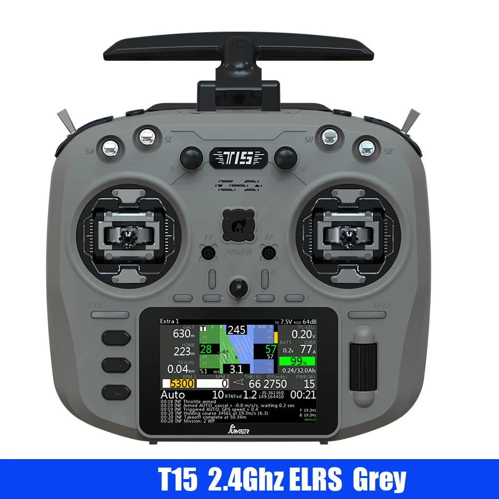 Jumper T15 Hall Sensor Color screen FPV Radio Controller EDGETX/ELRS For Long Rang RC Drone - Image 7