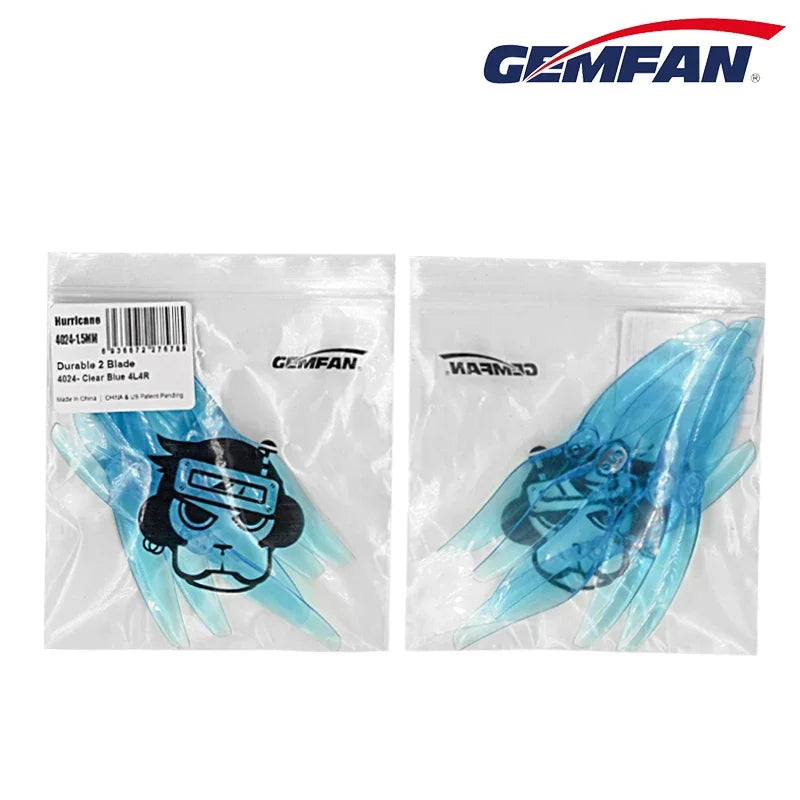 4Pairs Gemfan Hurricane 4024 2 Blade Propeller 1.5mm 4inch 3 Hole CW CCW Propeller for 1408-1506 Motor for FPV Racing Drone - Image 6