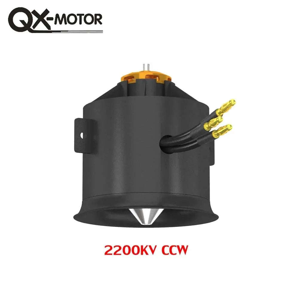 QX-MOTOR 70mm 12Blade Ducted Fan EDF with 6S Brushless Motor use 100A ESC Suitable for Jet Helicopter Drone Fixed-wing Parts - Image 15