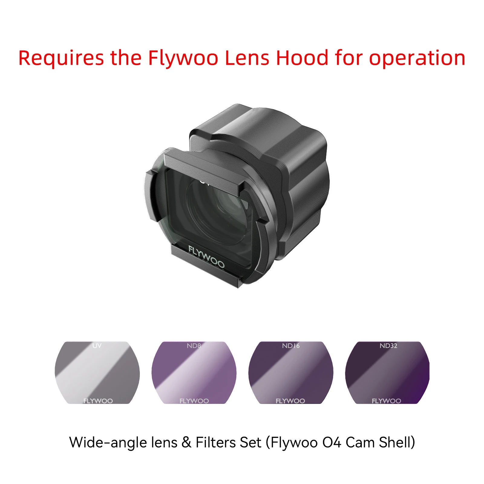 FLYWOO O4 Lite Wide-Angle Lens 155° FOV Wide Field View For DJI O3/O4 O4 PRO Camera Frame FPV Quadcopter Drone Accessory - Image 9