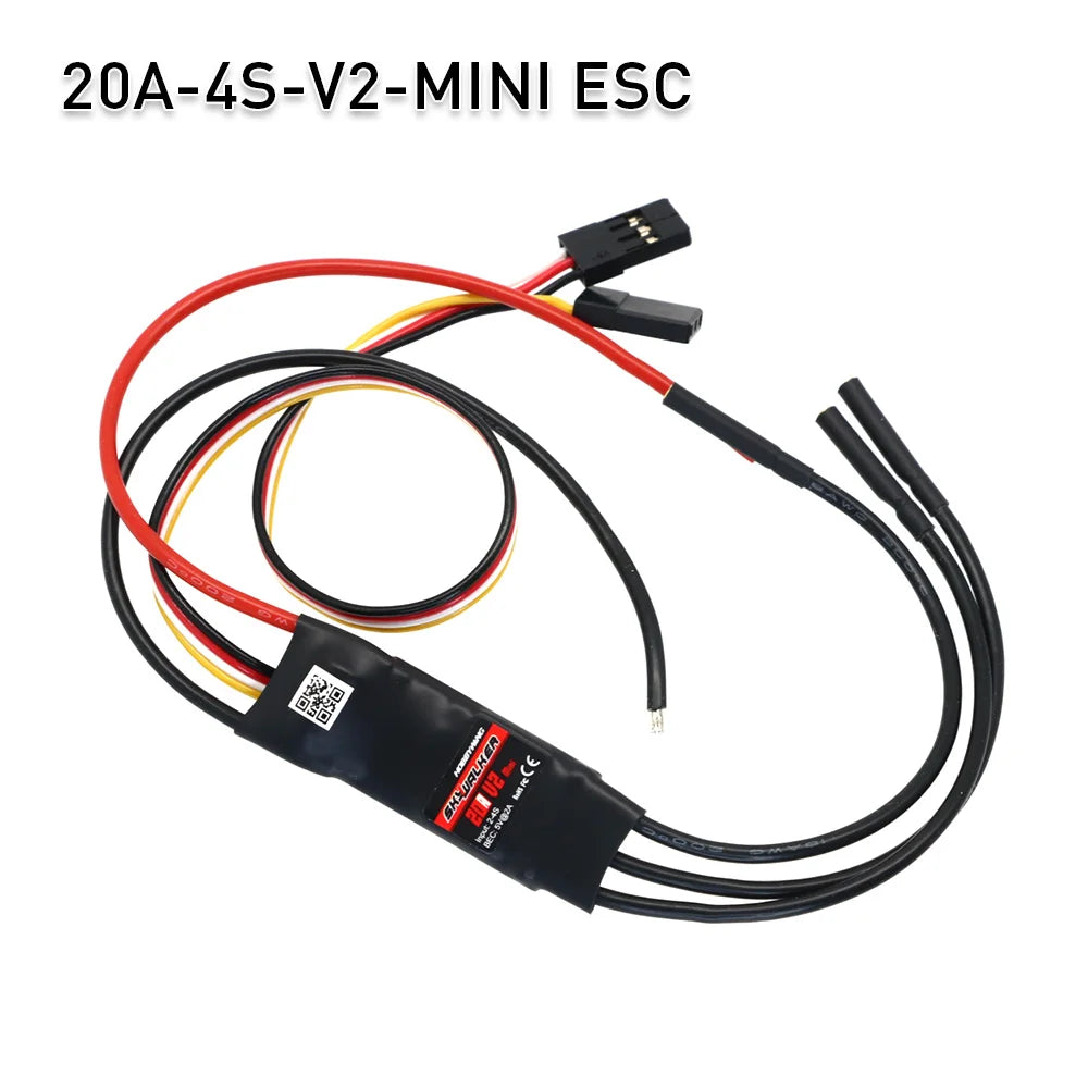 Hobbywing Skywalker 40A 50A 60A 80A 15A 20A 30A 100A 120A V2 130A160A ESC Speed Controller With UBEC For RC Airplanes Helicopter - Image 20