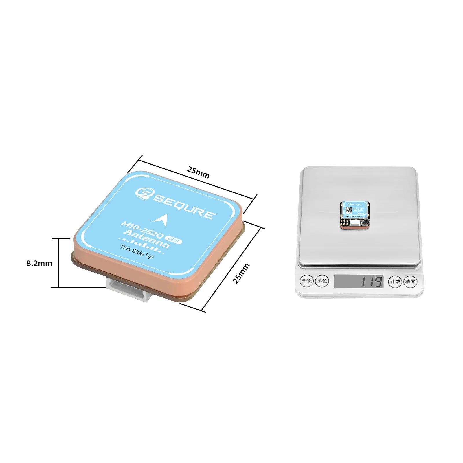 SEQURE M10 Second-generation GPS Fast Positioning Betaflight INVA Ardupilot Fixed-wing Racing Drone FPV Return QMC5883 Compass - Image 6