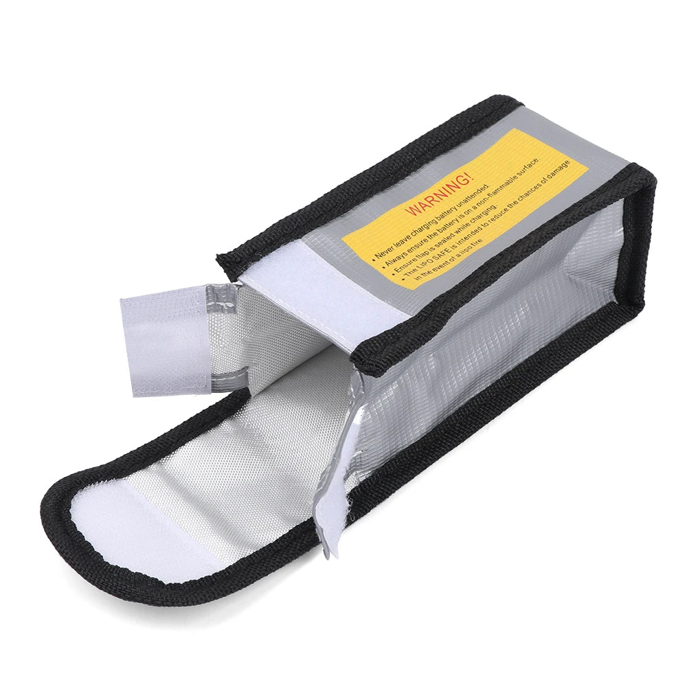 1Pc Silver RC LiPo Battery Safety Bag Fireproof Waterproof Explosion-proof Guard Charge Sack Practical Charging Protection - Image 3