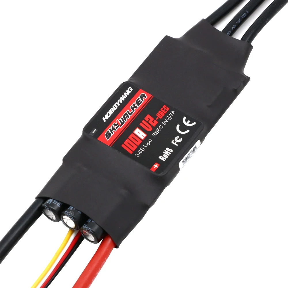 Hobbywing Skywalker 40A 50A 60A 80A 15A 20A 30A 100A 120A V2 130A160A ESC Speed Controller With UBEC For RC Airplanes Helicopter - Image 4