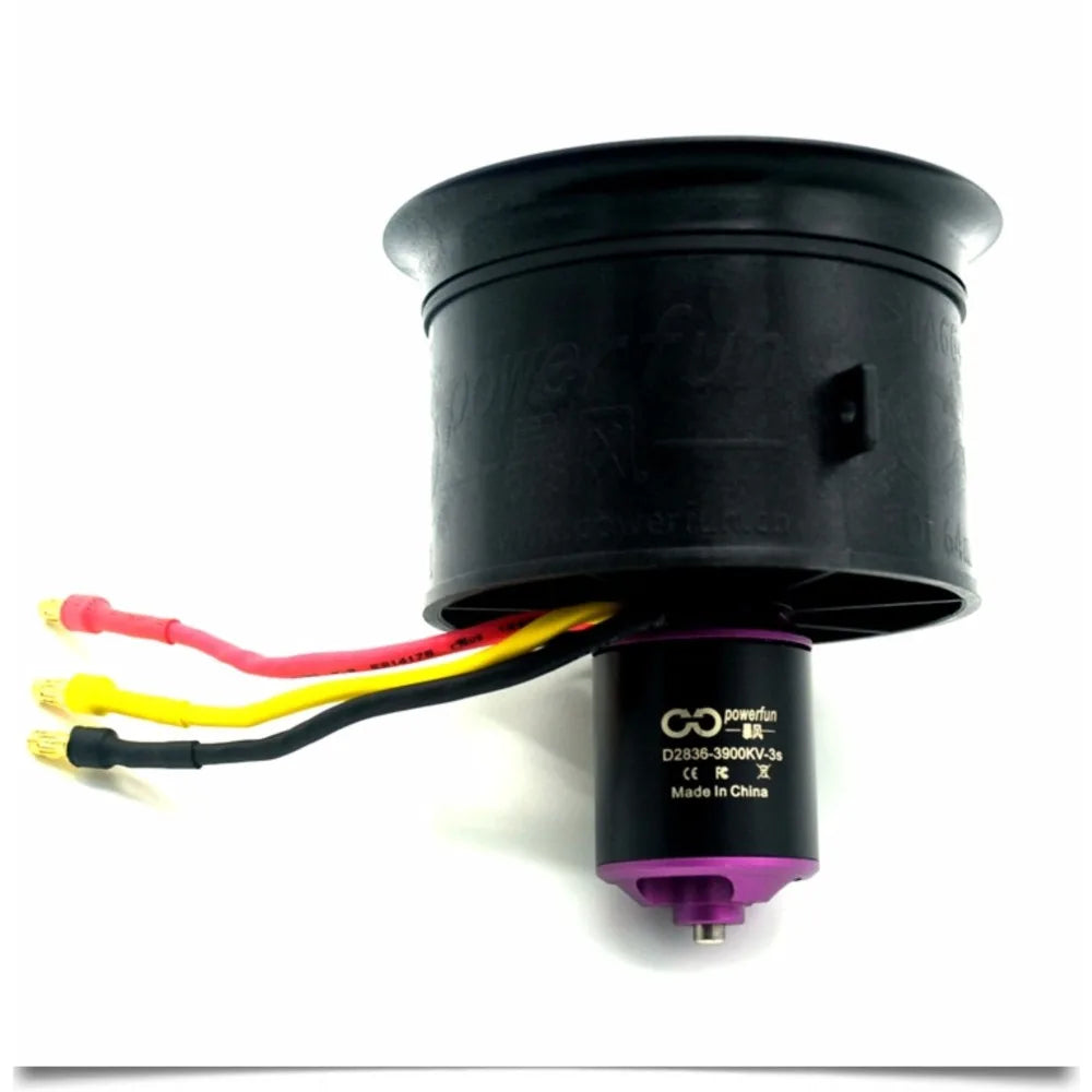 Dobofo Storm EDF 64mm 11 Blade Electric Ducted Fan Aircraft Model Jet Engine Accessories 3s 3900kv 3s/4s 3500kv