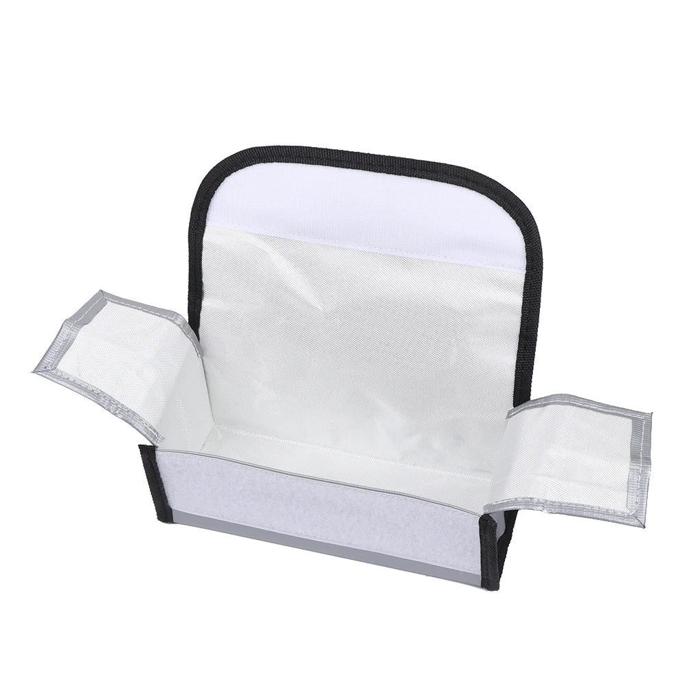 1Pc Silver RC LiPo Battery Safety Bag Fireproof Waterproof Explosion-proof Guard Charge Sack Practical Charging Protection - Image 2