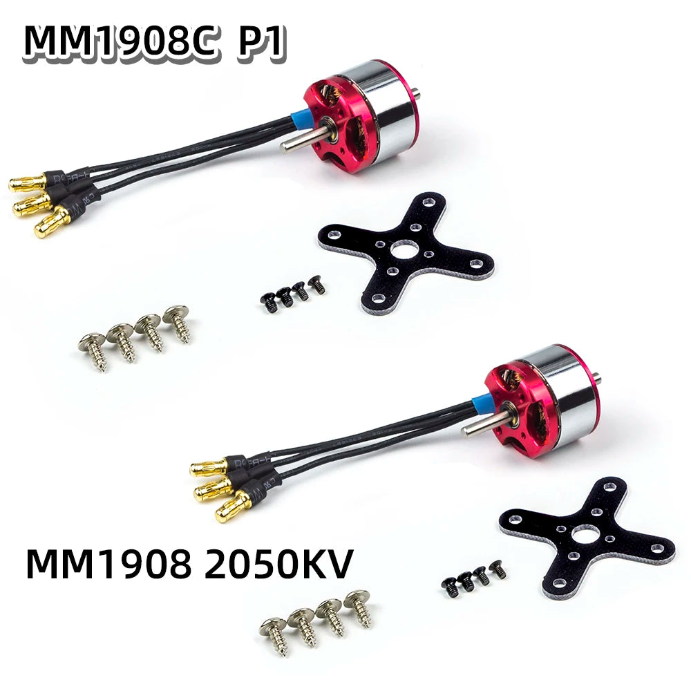 C20 1908 2050KV 1550KV 3.0mm Shaft Brushless Outrunner Motor Brushless Motor for RC Aircraft Plane Airplane Multi-copter - Image 14