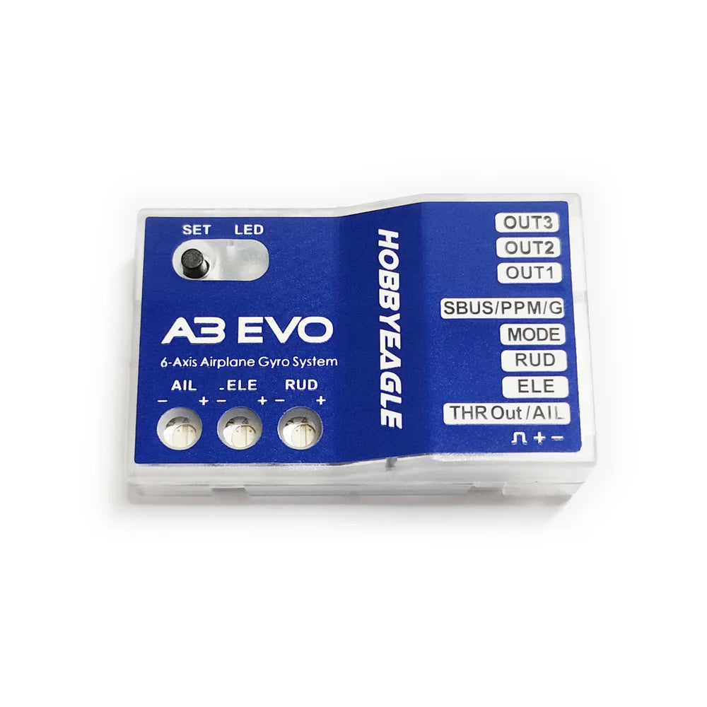 Hobby Eagle A3 V2 / HobbyEagle A3-L V2 Aeroplane Flight Controller Stabilizer 3 Axis Gyro For Airplane Fixed-wing CopterFC - Image 2