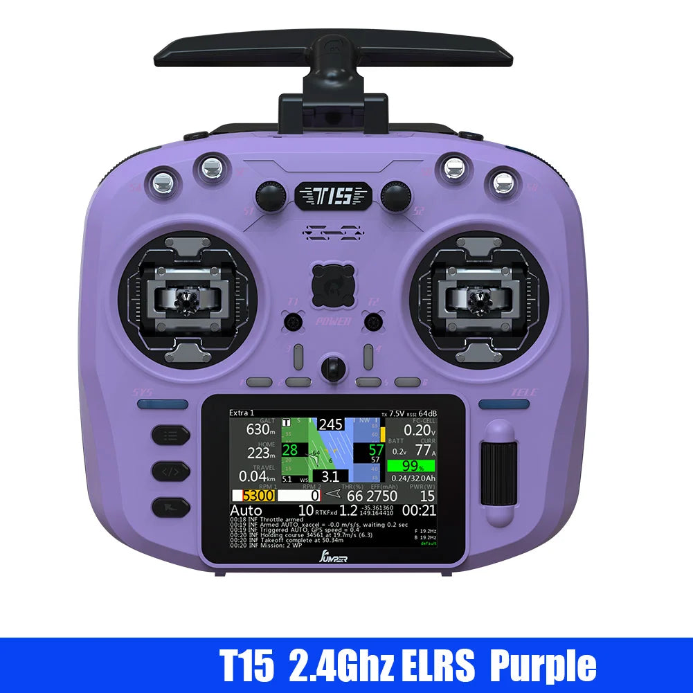 Jumper T15 Hall Sensor Color screen FPV Radio Controller EDGETX/ELRS For Long Rang RC Drone - Image 9