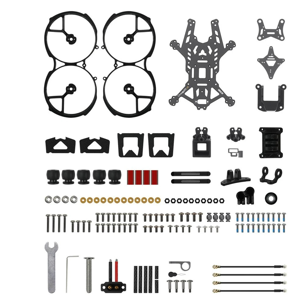GEPRC Cinelog35 V3 FPV Drone Accessories Suitable GEP-CL35 V3 Frame Parts Bottom/Gimbal Plate/Prop Guard/Camera Mount/Screw Pack - Image 2