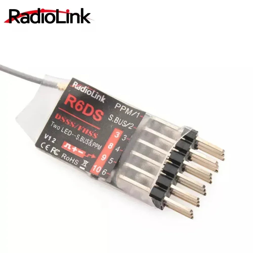 Radiolink New R12DSM R12DS R9DS R8FM R8EF R8FM R6DSM R6DS R6FG R6F Rc Receiver 2.4G Signal for RC Transmitter - Image 3