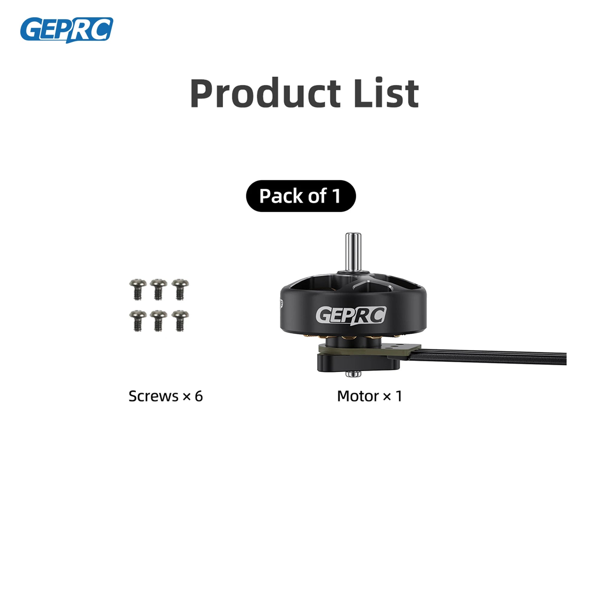 GEPRC SPEEDX2 1003 14800KV Motor 12-20A High-strength 1.6 / 2Inch FPV Racing RC Drone Multicopter - Image 6
