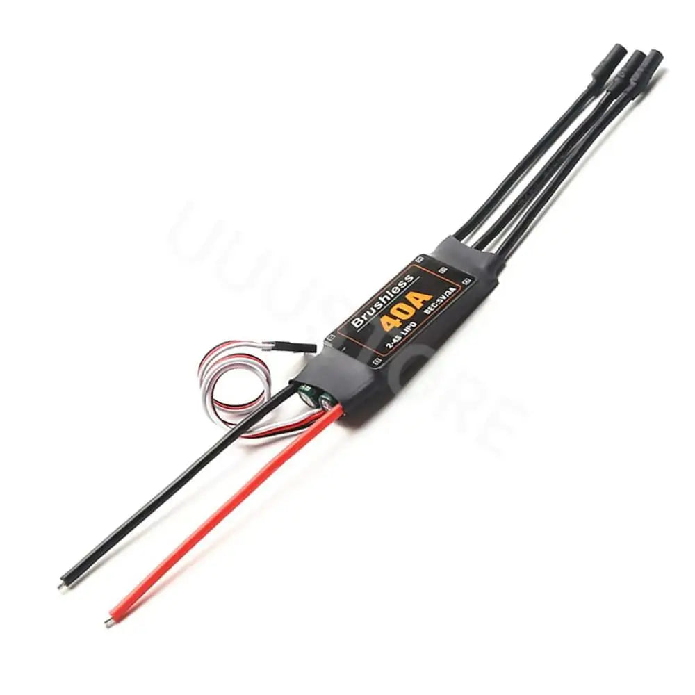 40A Brushless ESC 2-4S Electronic Speed Controller With 5V 3A UBEC 3.5MM Banana Head For RC FPV Quadcopter Airplanes Helicopter - Image 6