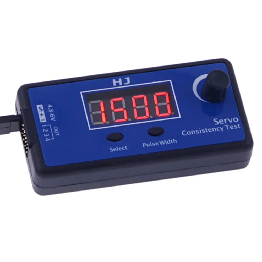 HJ Digital Servo Tester Portable ESC Consistency Control Tester for RC Helicopter Airplane Car RC Helicopter Tester Tool - Image 7