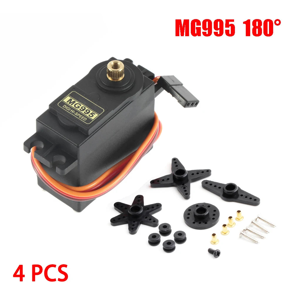 4PCS 13KG 15KG Servos Digital MG995 MG996R Servo All Metal Gear for JR Car RC Model Helicopter Boat Arduino UNO DIY - Image 7