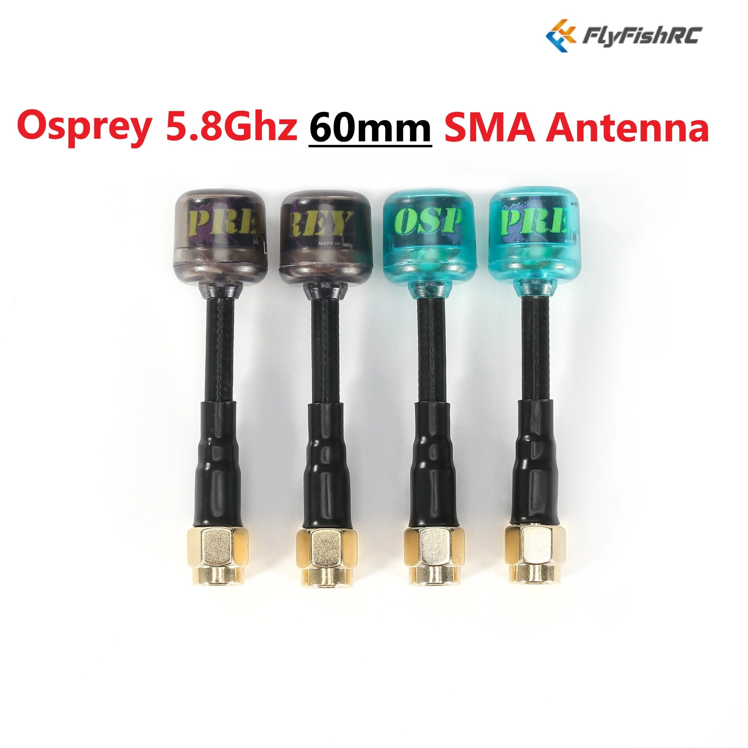 FlyFishRC Osprey 5.8Ghz 60mm SMA RHCP Antenna compatible with Volador Frame For RC FPV Freestyle Racing Drone Accessories