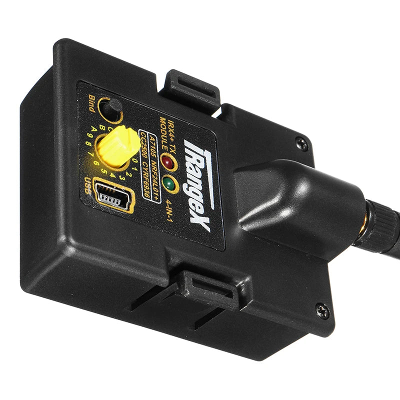 iRangeX IRX4 Plus 2.4G CC2500 NRF24L01 A7105 CYRF6936 4 IN 1 Multiprotocol ARM TX Module With Case - Image 3