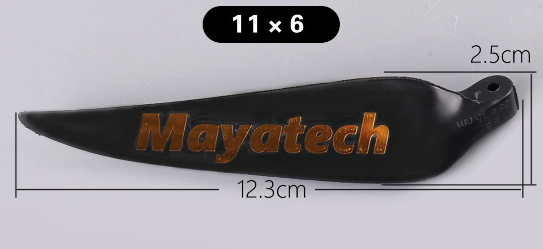 Mayatech 8MM Package for sale model aircraft metal folding propeller + folding nylon propeller fixed wing propeller clamp seat - Image 17